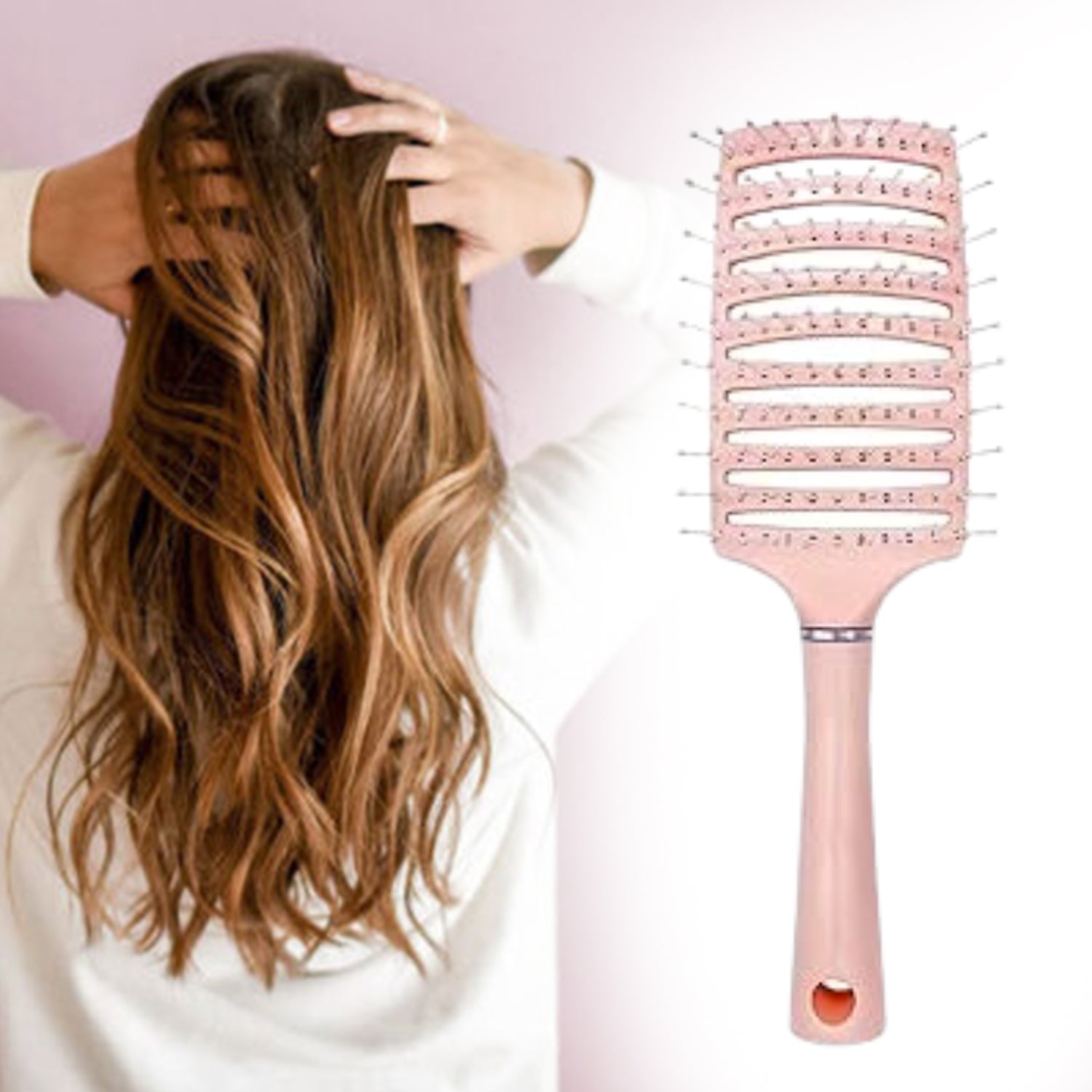 Massage Comb Massage Hair Brush (1 Pc 24 Cm)